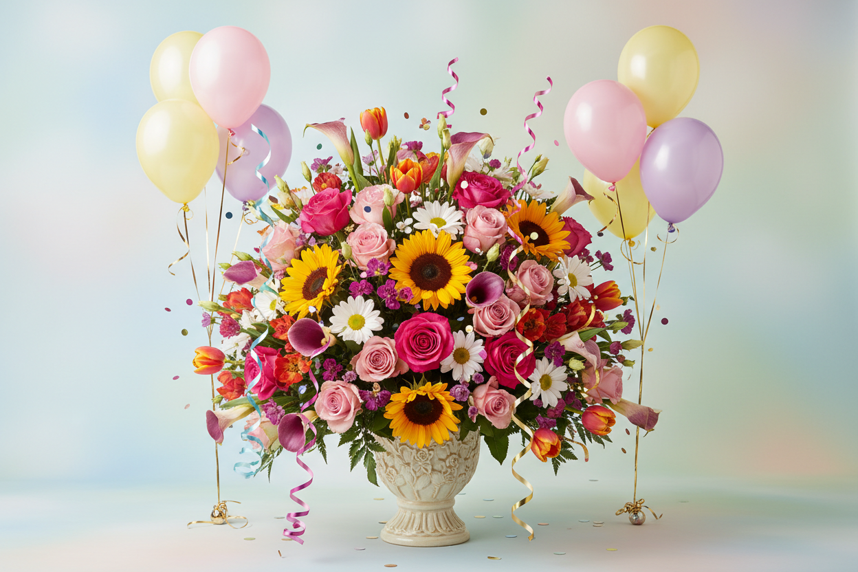 Brithday Flower Arrangment